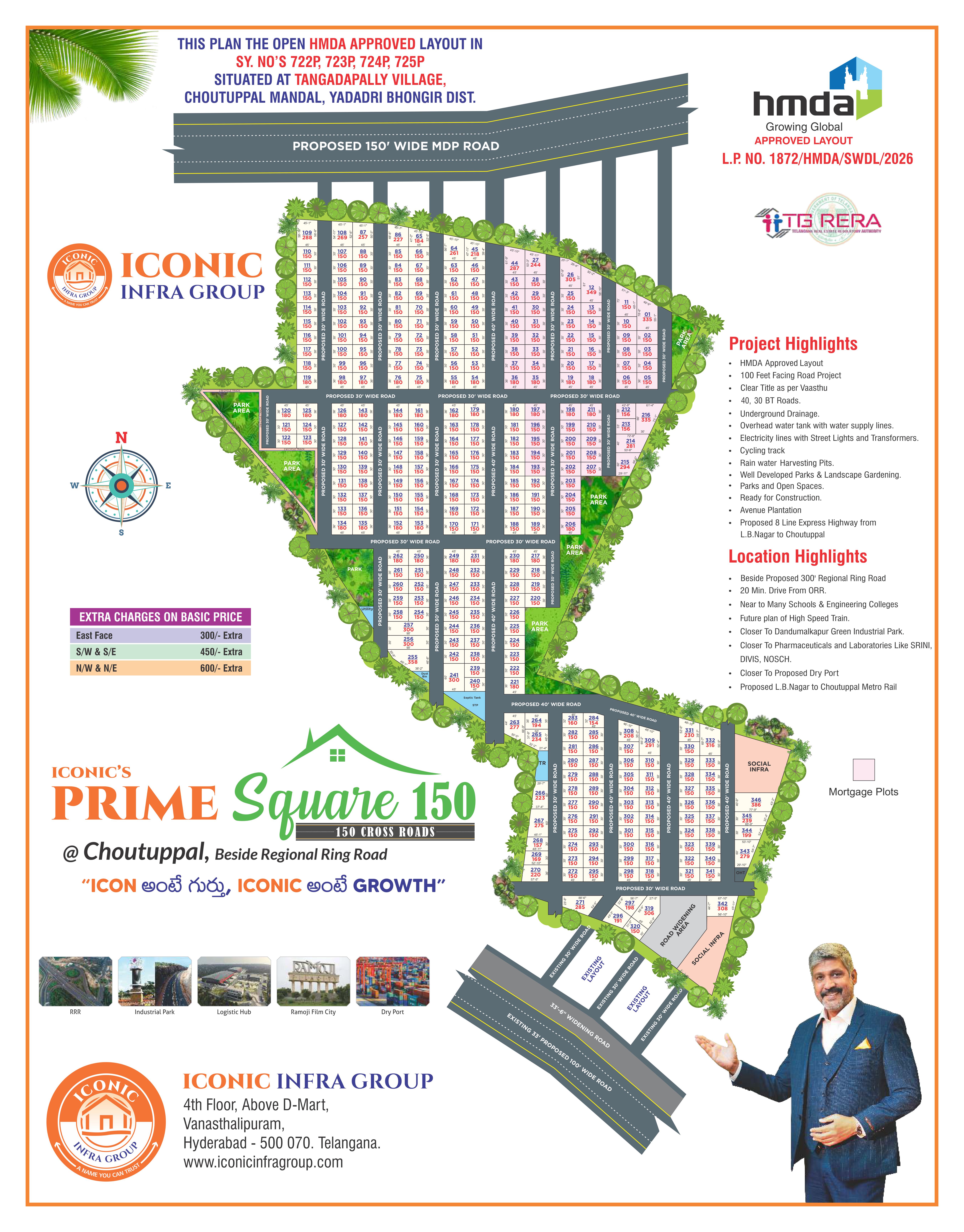 PRIME Square 150 Layout Plan